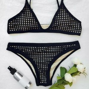 NWT Little black two piece suit